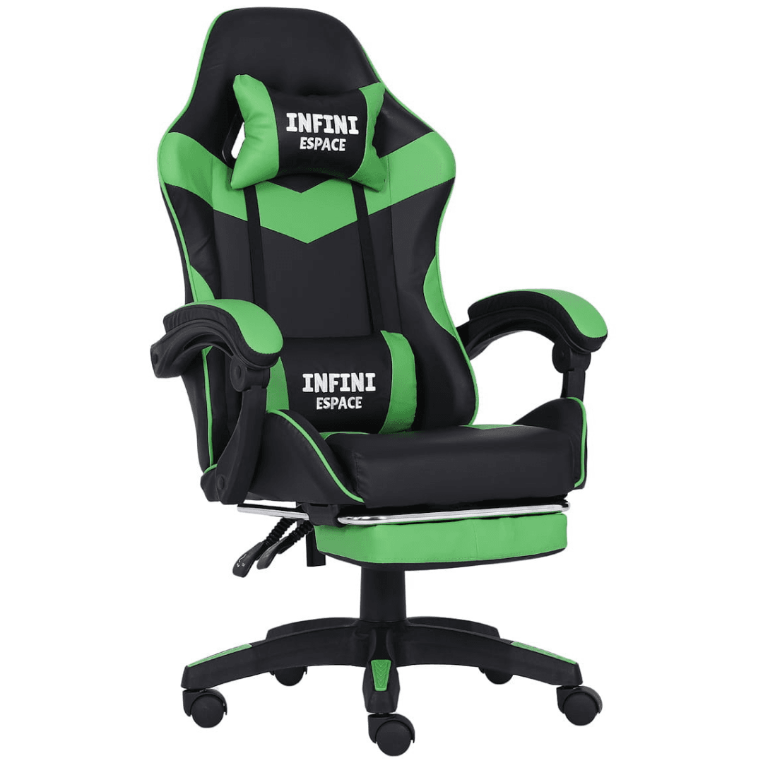 Fotel Gamingowy INFINI ESPACE Green