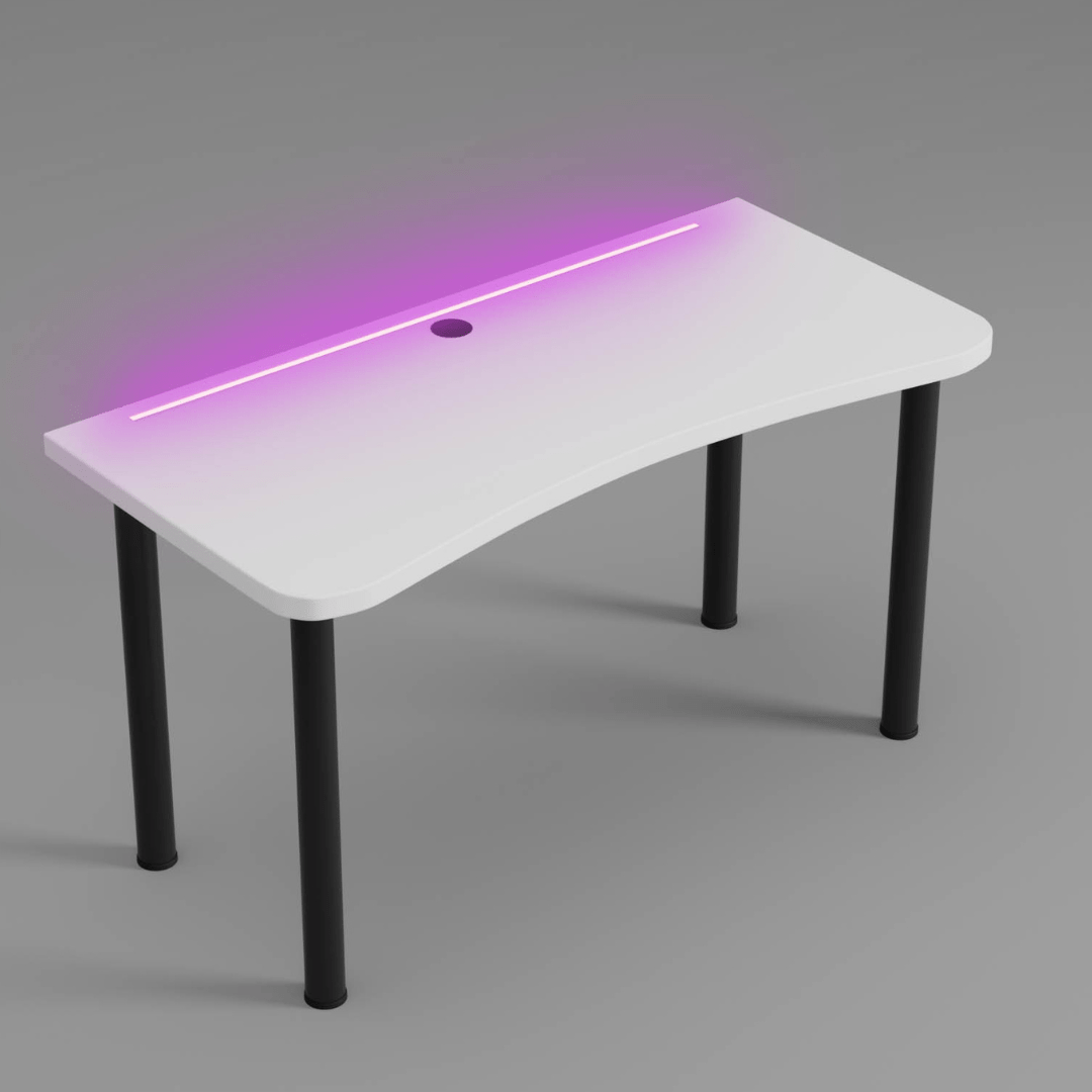 biurko ergonomiczne białe