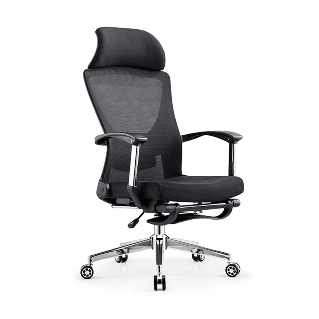 Ergonomiczny fotel biurowy z podnóżkiem MARCO OFFICE AVLA