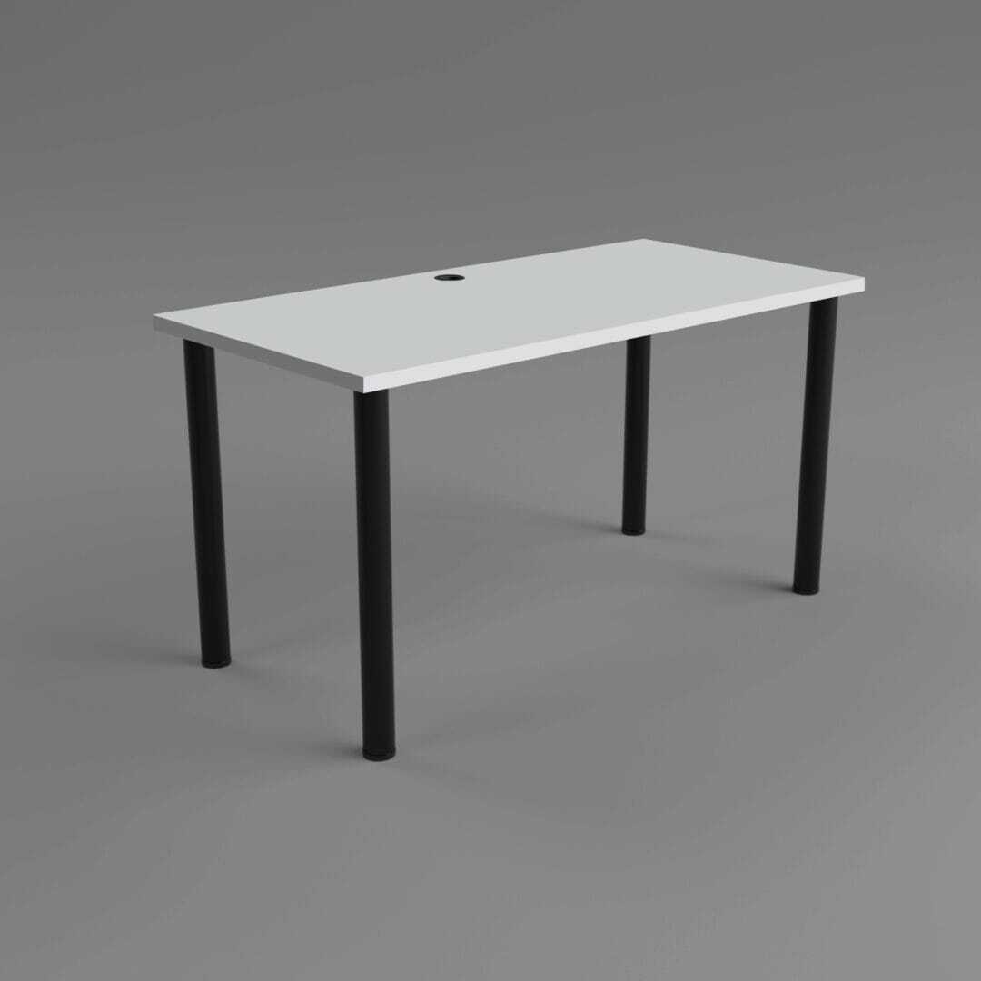 Biurko jasno szare MARCO Light Grey