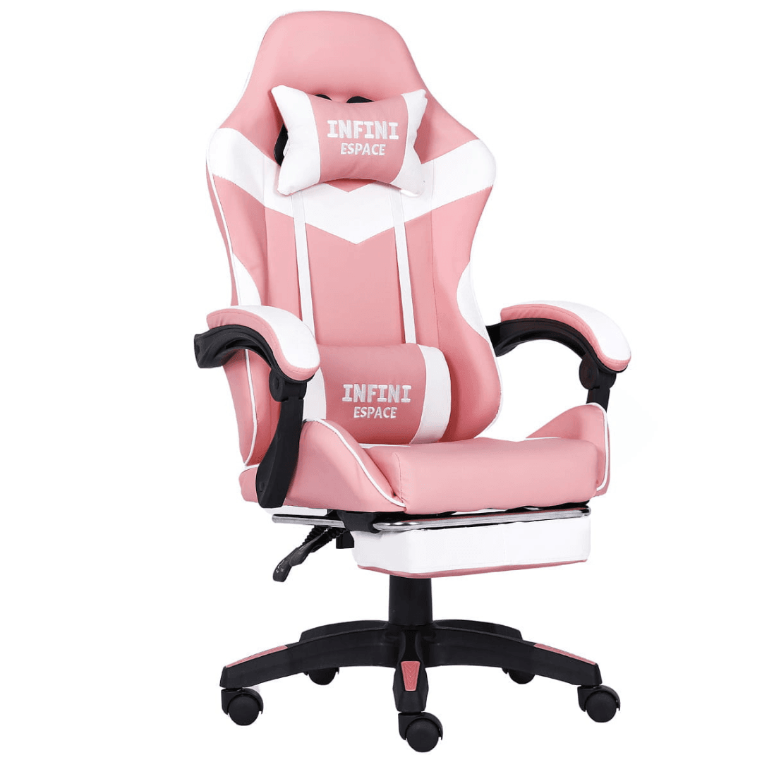 Fotel Gamingowy INFINI ESPACE Pink